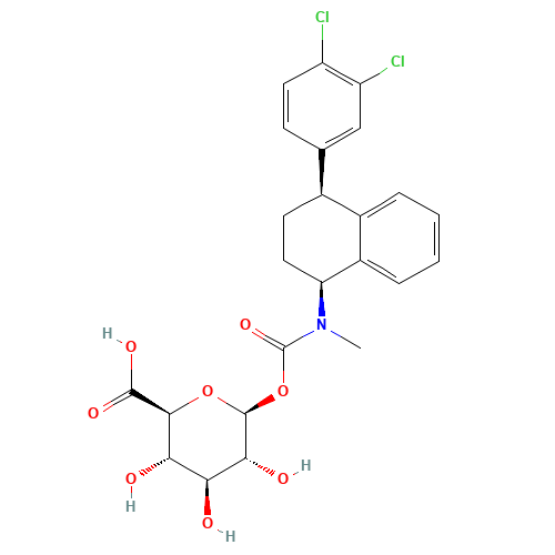 Sertraline Carbamoyl Glucuronide (CAS: 119733-44-7) - Related Chemical Product