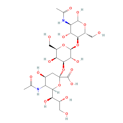 3'-b-Sialyl-N-acetyllactosamine (CAS: 210418-18-1) - Related Chemical Product