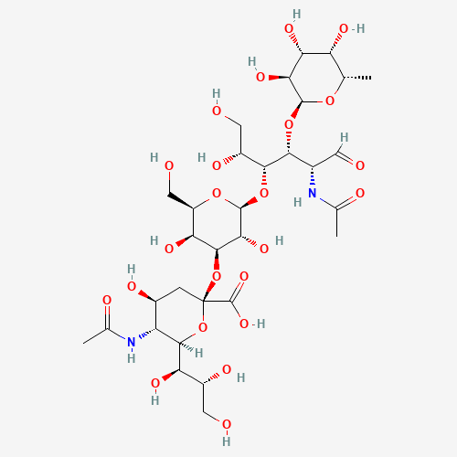 Sialyl Lewis X (CAS: 98603-84-0) - Chemical Structure and Molecular Formula 