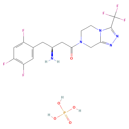 ent-Sitagliptin Phosphate (CAS: 823817-58-9) - Related Chemical Product