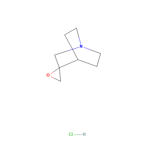 Spiro[1-azabicyclo[2.2.2]octane-3,2'-oxirane] Hydrochloride (CAS: 64168-68-9) - Related Chemical Product
