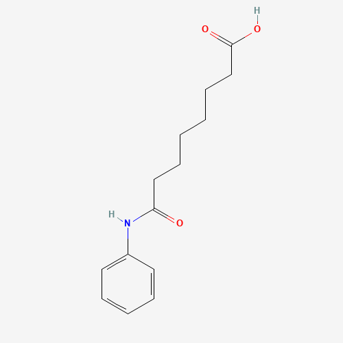 Suberanilic Acid (CAS: 149648-52-2) - Chemical Structure and Molecular Formula 