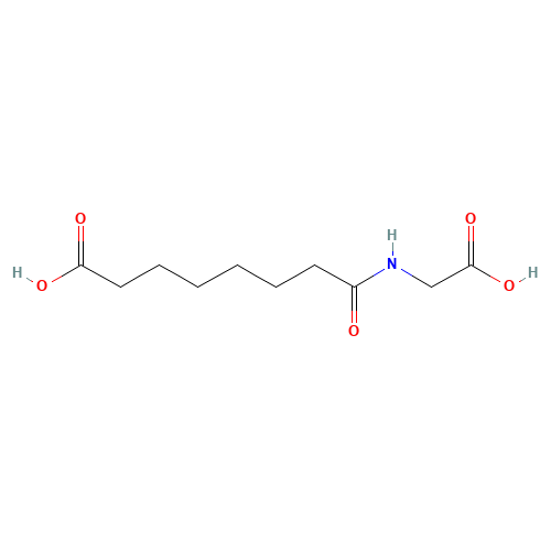 Suberyl Glycine (CAS: 60317-54-6) - Chemical Structure and Molecular Formula 