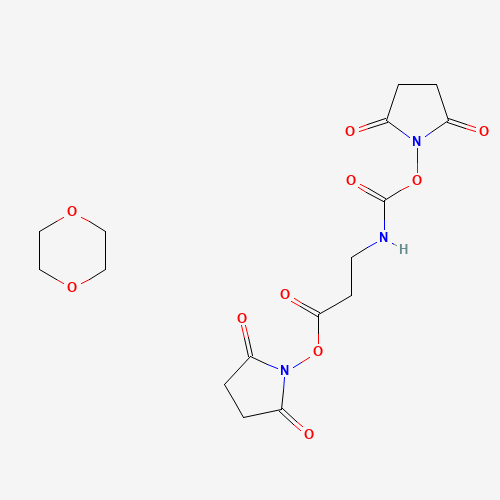 N-Succinimidoxycarbonyl-b-alanine N-Succinimidyl Ester 1,4- Dioxane complex (CAS: 1215667-16-5) - Related Chemical Product