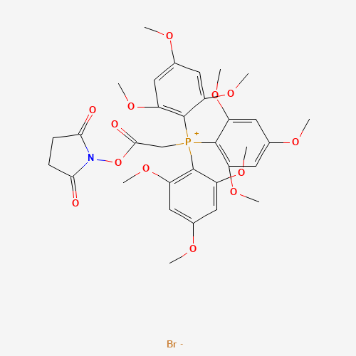 (N-Succinimidyloxycarbonyl-methyl)tris(2,4,6-trimethoxyphenyl)phosphonium Bromide (CAS: 226409-58-1) - Related Chemical Product