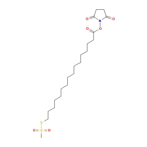 N-Succinimidyloxycarbonylpentadecyl Methanethiosulfonate (CAS: 887407-52-5) - Related Chemical Product