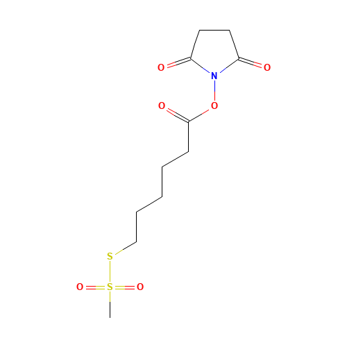 N-Succinimidyloxycarbonylpentyl Methanethiosulfonate (CAS: 76078-81-4) - Related Chemical Product