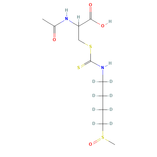 D,L-Sulforaphane-d8 N-Acetyl-L-cysteine (CAS: 1354064-85-9) - Related Chemical Product