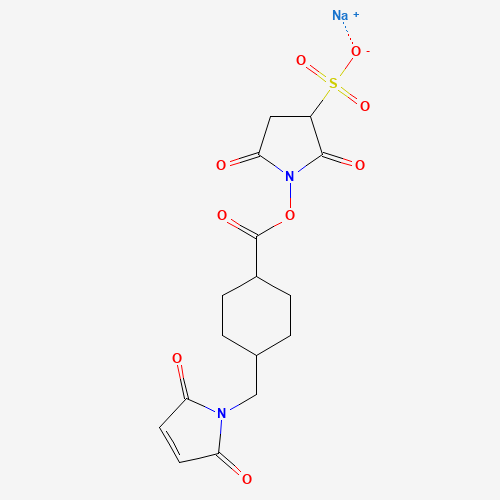 Sulfo-N-Succinimidyl 4-(Maleimidomethyl)cyclohexane-1-carboxylate, Sodium Salt, 90% (CAS: 92921-24-9) - Related Chemical Product