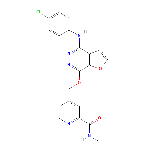 Telatinib (CAS: 332012-40-5) - Related Chemical Product