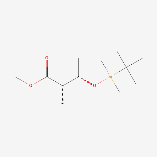 (R,S)-3-[(Tert-butyldimethylsilyl)oxy]-2-methyl-butanoic Acid Methyl Ester (CAS: 155897-72-6) - Related Chemical Product