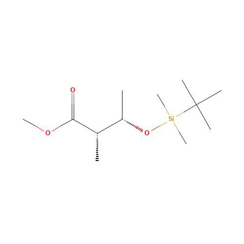 (R,S)-3-[(Tert-butyldimethylsilyl)oxy]-2-methyl-butanoic Acid Methyl Ester (CAS: 155897-72-6) - Related Chemical Product