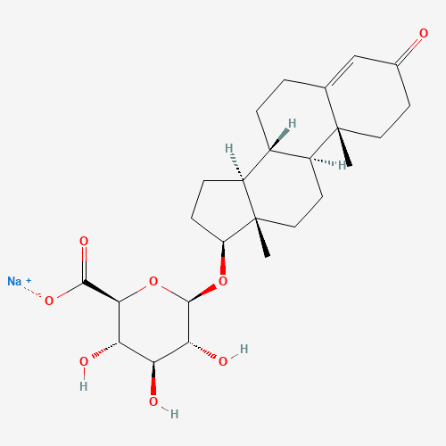 Testosterone b-D-Glucuronide Monosodium Salt (CAS: 4145-59-9) - Related Chemical Product