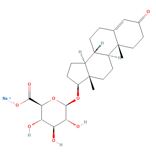 Testosterone b-D-Glucuronide Monosodium Salt (CAS: 4145-59-9) - Related Chemical Product
