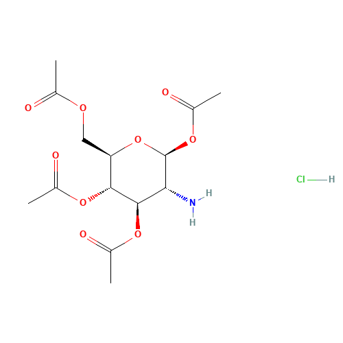 1,3,4,6-Tetra-O-acetyl-2-amino-2-deoxy-b-D-glucopyranose Hydrochloride (CAS: 10034-20-5) - Related Chemical Product