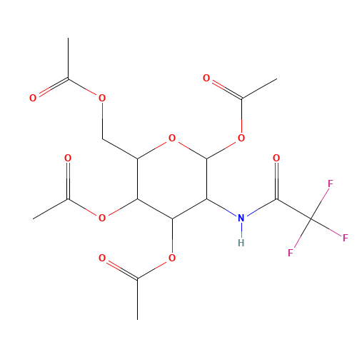 1,3,4,6-Tetra-O-acetyl-2-deoxy-2-trifluoracetamido-D-glucose (CAS: 7139-63-1) - Related Chemical Product