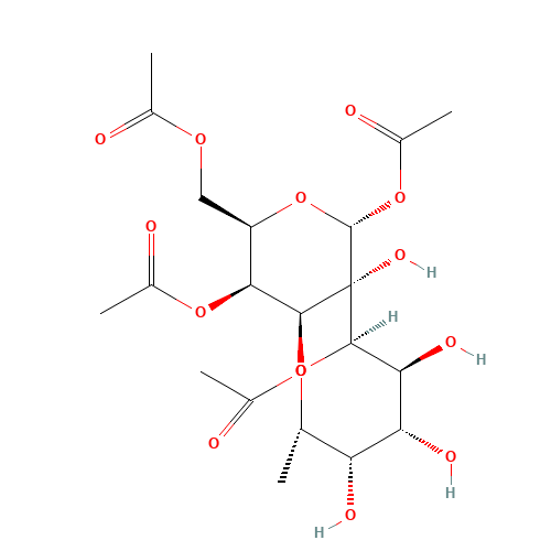 1,3,4,6-Tetra-O-acetyl-2-(a-L-fucopyranosyl)-a-D-galactopyranose (CAS: 56822-34-5) - Related Chemical Product