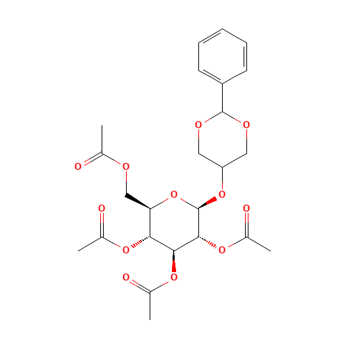 2,3,4,6-Tetra-O-acetyl-b-D-glucopyranosyl (1,3-Benzylidene)glycerol (CAS: 213264-93-8) - Related Chemical Product