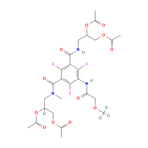 Tetra-O-acetyl Iopromide-d3 (CAS: 1246818-05-2) - Related Chemical Product