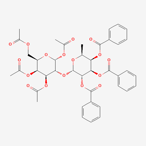 1,3,4,6-Tetra-O-acetyl-2-(2',3',4'-tri-O-benzoyl-a-L-fucopyranosyl)-galactopyranose (CAS: 141990-06-9) - Related Chemical Product