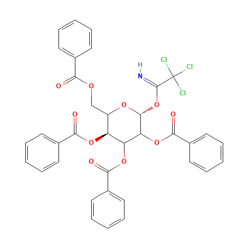 2,3,4,6-Tetra-O-benzoyl-a-D-galactopyranoside Trichloroacetimidate (CAS: 138479-78-4) - Related Chemical Product
