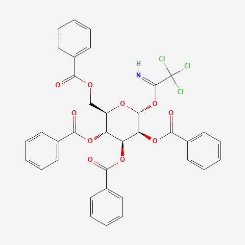 2,3,4,6-Tetra-O-benzoyl-a-D-mannopyranosyl Trichloroacetimidate (CAS: 183901-63-5) - Related Chemical Product