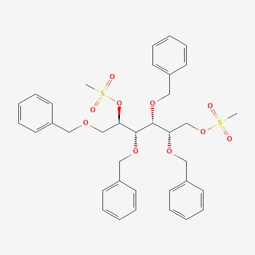 2,3,4,6-Tetra-O-benzyl-1,5-di-O-methanesulfonyl-D-glucitol (CAS: 77698-99-8) - Related Chemical Product