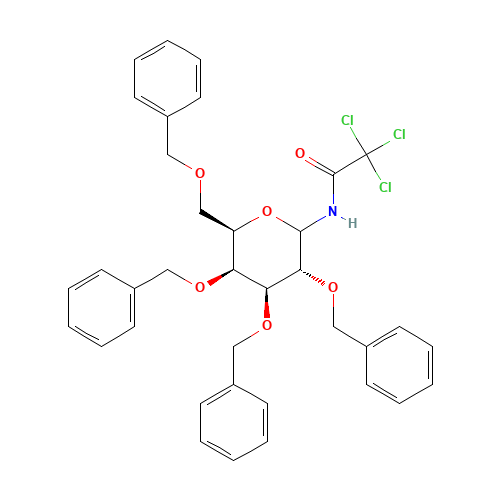 2,3,4,6-Tetra-O-benzyl-D-galactopyranose Trichloroacetimidate (CAS: 132748-02-8) - Related Chemical Product