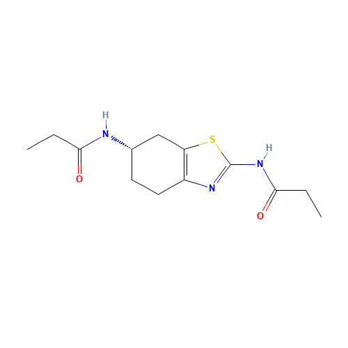 (S)-4,5,6,7-Tetrahydro-N2,N6-propionyl-2,6-benzothiazolediamine (CAS: 1346617-47-7) - Related Chemical Product