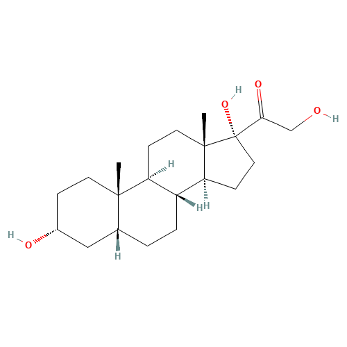 Tetrahydro-11-deoxy Cortisol (CAS: 68-60-0) - Related Chemical Product