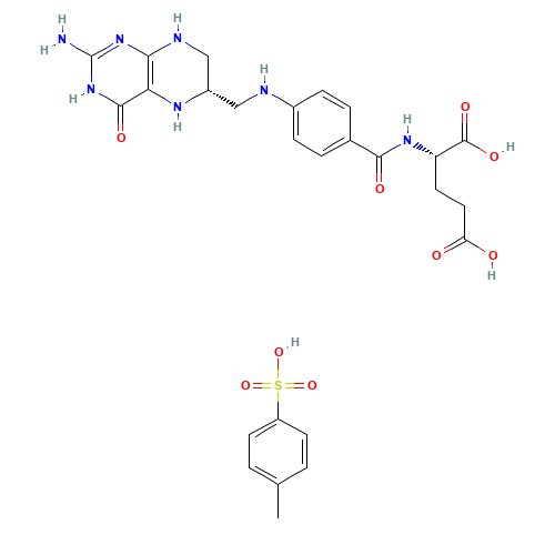 (6S)-Tetrahydrofolic Acid p-Toluenesulfonate Salt (CAS: 144077-69-0) - Related Chemical Product