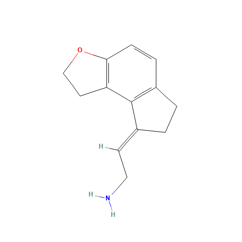 (E)-2-(1,6,7,8-Tetrahydro-2H-indeno[5,4-b]furan-8-ylidene)ethylamine (CAS: 196597-61-2) - Related Chemical Product