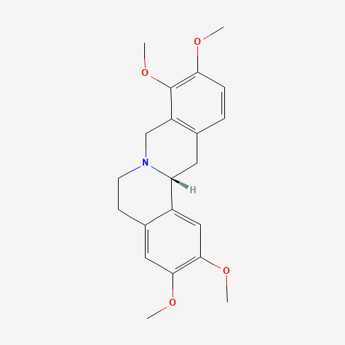D-Tetrahydropalmatine (CAS: 3520-14-7) - Chemical Structure and Molecular Formula 