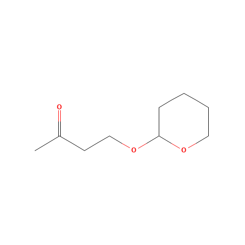 4-Tetrahydropyranyloxy-butan-2-one 90% (CAS: 20705-59-3) - Chemical Structure and Molecular Formula 