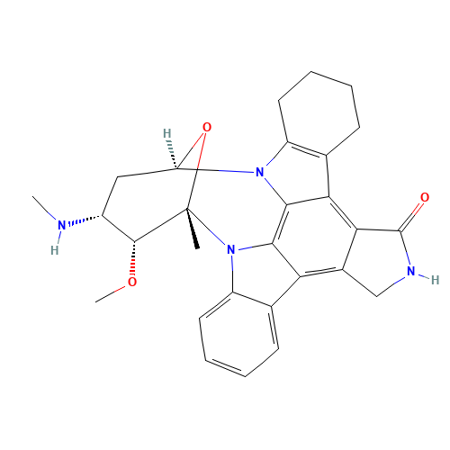 1,2,3,4-Tetrahydro Staurosporine (CAS: 220038-19-7) - Related Chemical Product