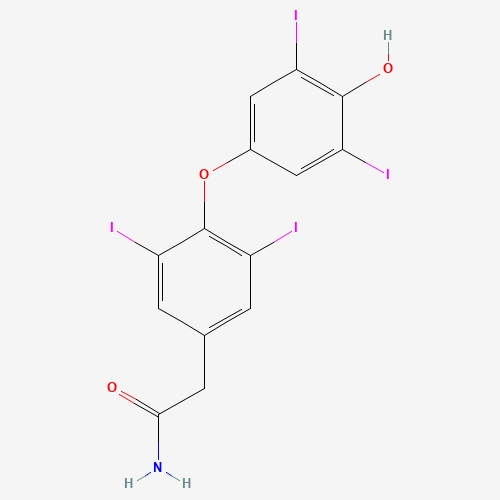 3,5,3',5'-Tetraiodo Thyroacetamide (CAS: 176258-88-1) - Related Chemical Product
