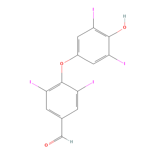 3,5,3',5'-Tetraiodo Thyroaldehyde (CAS: 2016-06-0) - Related Chemical Product
