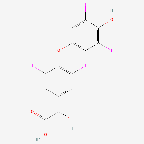 3,5,3',5'-Tetraiodo Thyromandelic Acid (CAS: 93647-48-4) - Related Chemical Product