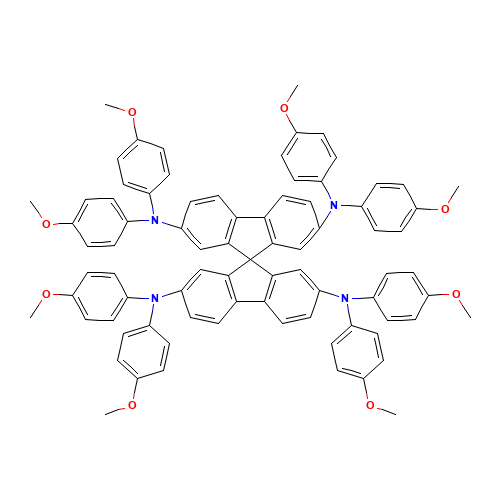 2,2',7,7'-Tetrakis-(N,N-di-4-methoxyphenylamino)-9,9'-spirobifluorene (CAS: 207739-72-8) - Related Chemical Product