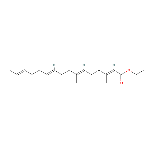 3,7,11,15-Tetramethylhexadeca-2,6,10,14-tetraenoic Acid Ethyl Ester (CAS: 60437-17-4) - Related Chemical Product