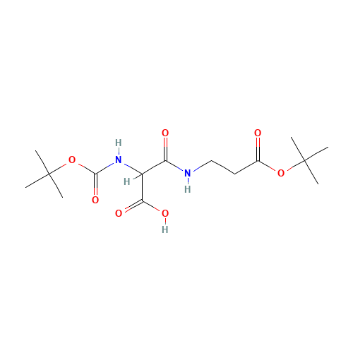2,2,13,13-Tetramethyl-4,7,11-trioxo-3,12-dioxa-5,8-diazatetradecane-6-carboxylic Acid (CAS: 1076199-43-3) - Related Chemical Product