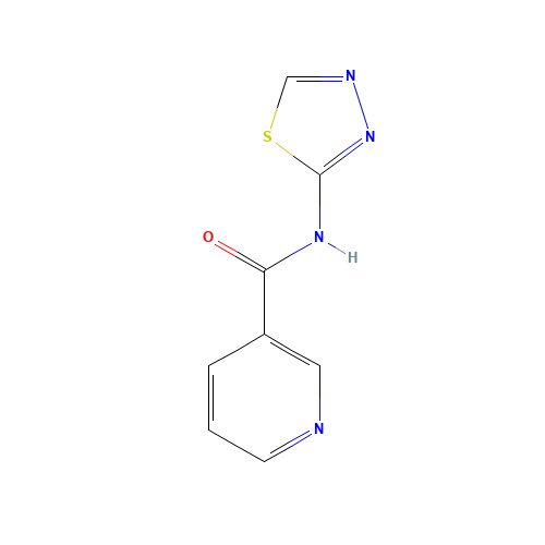 N-(1,3,4-Thiadiazolyl)nicotinamide (CAS: 51987-99-6) - Related Chemical Product