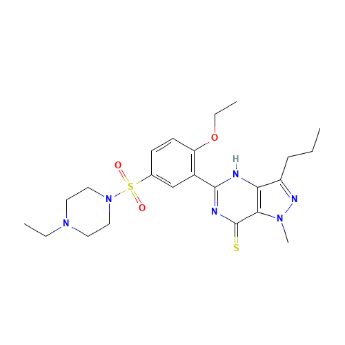 Thiohomo Sildenafil (CAS: 479073-80-8) - Related Chemical Product