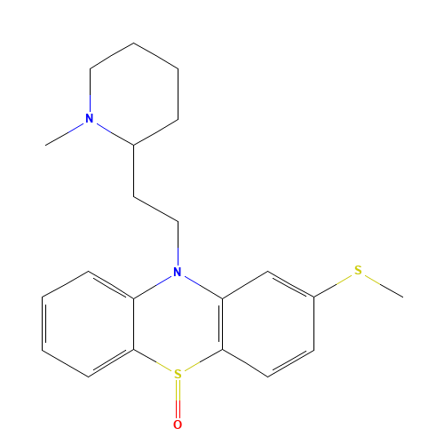 Thioridazine 5-Sulfoxide (Mixture of Diastereomers) (CAS: 7776-05-8) - Related Chemical Product