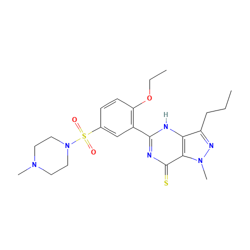Thiosildenafil (CAS: 479073-79-5) - Related Chemical Product
