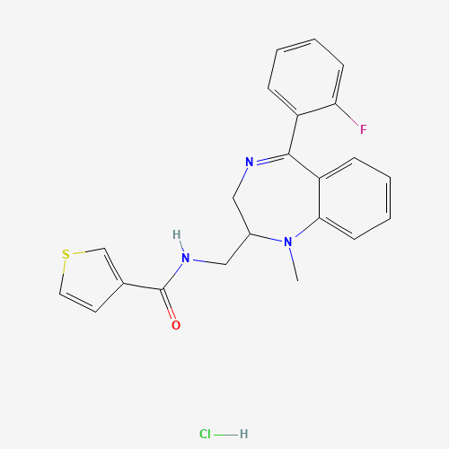 Tifluadom Hydrochloride (CAS: 96337-50-7) - Related Chemical Product