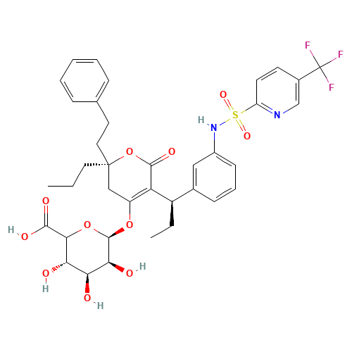 Tipranavir b-D-Glucuronide (CAS: 947408-14-2) - Related Chemical Product