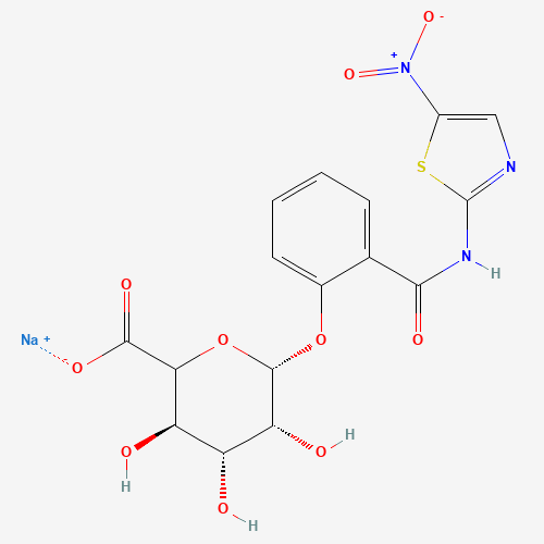 Tizoxanide Glucuronide Sodium Salt (CAS: 221287-83-8) - Related Chemical Product