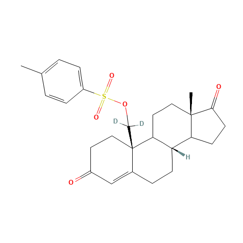 p-Toluenesulfonyloxyandrost-4-ene-3,17-dione-19-d2 (CAS: 71995-65-8) - Related Chemical Product