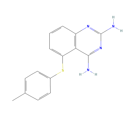 5-(4-Tolylthio)-2,4-diaminoquinazoline (CAS: 168910-32-5) - Related Chemical Product